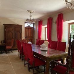 Salle à manger, Logement château, Gard